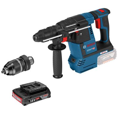 Bosch Akku-Bohrhammer GBH 18V-26 F / 1x 2,0 Ah Akku