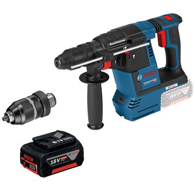 Bosch Akku-Bohrhammer GBH 18V-26 F / 1x 6,0 Ah Akku