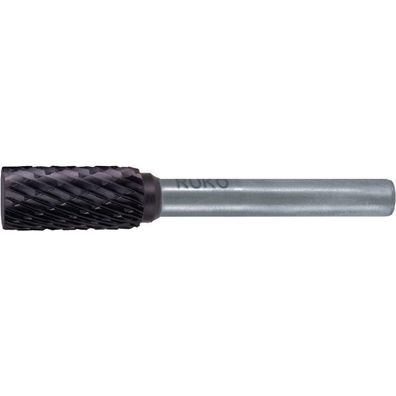 RUKO Hartmetall-Frässtift ZYA ß 8 mm Kopflänge 18 mm Schaft-ß 6 mm TiCN Ver