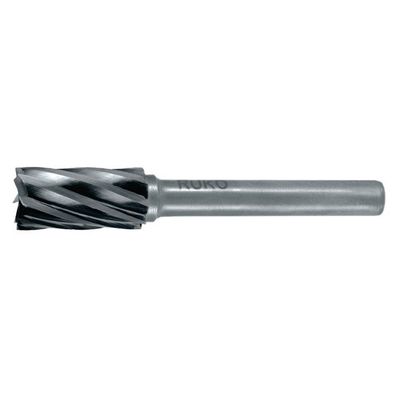 RUKO Hartmetall-Frässtift ZYA ß 6 mm Kopflänge 18 mm Schaft-ß 6 mm Verzahnu