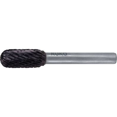 RUKO Hartmetall-Frässtift WRC ß 16 mm Kopflänge 25 mm Schaft-ß 6 mm TiCN Ve