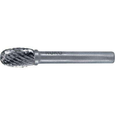 RUKO Hartmetall-Frässtift TRE ß 3 mm Kopflänge 6 mm Schaft-ß 3 mm Verzahnun