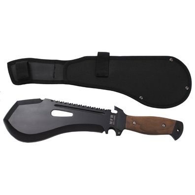 Machete Extrem mit Sägezahnung ergonomischer Griff Klinge 25 cm Haumesser MFH