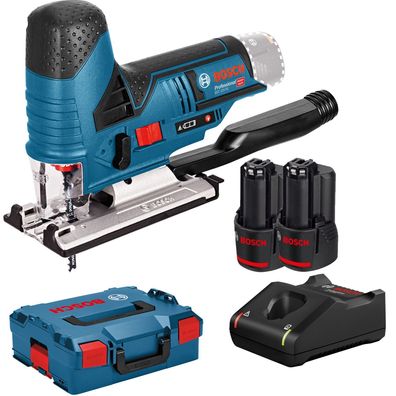 Bosch Akku-Stichsäge GST 12V-70 / 2x 2,0 Ah Akku + Ladegerät in L-Boxx - 06