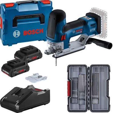 Bosch Akku-Stichsäge GST 18V-155 SC / 2x 4,0 Ah ProCORE18V + Ladegerät in L