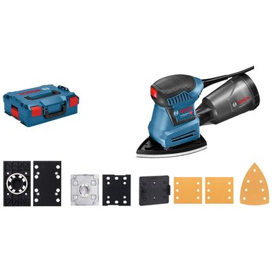 Bosch Schwingschleifer GSS 160 Multi 180 W inkl. Zubehör-Set in L-Boxx - 06