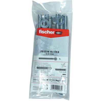 Fischer 8x Gewindeanker FIS GS M10 x 120 - 044586