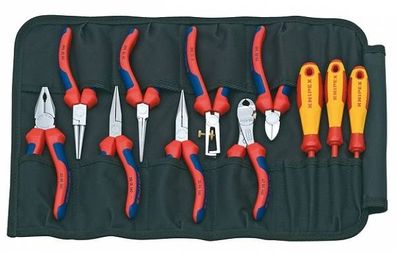 Knipex Werkzeug-Rolltasche 11tlg. 001941