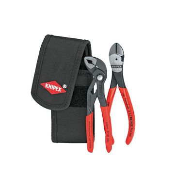 Knipex Mini-Zangenset in Werkzeuggérteltasche - 002072V02