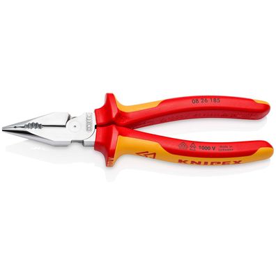 Knipex Spitz-Kombizange isoliert mit Mehrkomponenten-Héllen VDE-gepréft ver