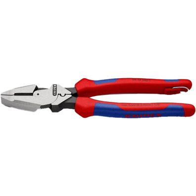 Knipex Kraft-Kombizange "Lineman's Pliers" mit Befestigungsöse - 0915240