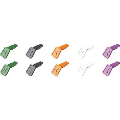 Knipex ColorCode Clips Farbmischung 2 (10 Stk) - 006110CV02