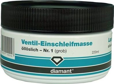 Diamant Ventil-Einschleifmasse K. grob grau - 100 24