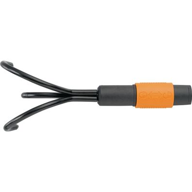 Fiskars Grubber QuikFit 90mm 3 Zinken Karbonstahl - 1000685