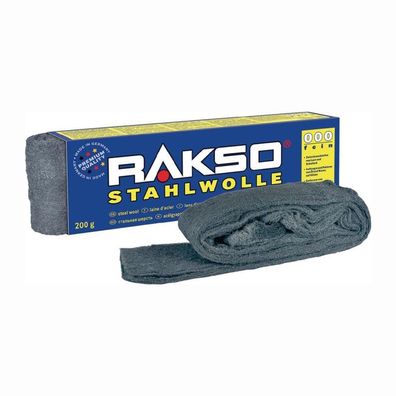 Rakso Stahlwolle mittel 0 - 10024