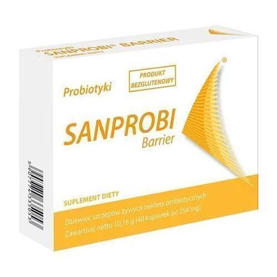 Sanprobi Barrier (Probiotika) Probiotisch Darmflora Lactobacillus 40 Kapseln