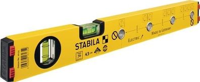 Stabila Wasserwaage 70 Electric 43cm Alu. gelb Â± 0,5mm/m - 16135