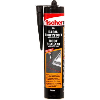 Fischer Dach - Dichtstoff DD 310 ml schwarz - 053127