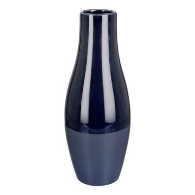 Vase Sky, D16x41 cm, blau, Keramik, von Gilde Handwerk