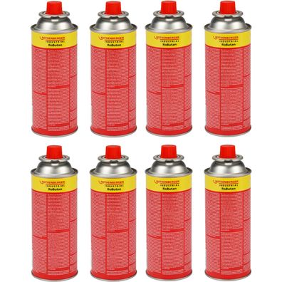 Rothenberger Industrial Gaskartusche RoButan 220 g / 393 ml, Bajonett-Versc