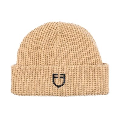 Equestro ribbed Beanie