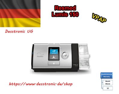 CPAP/ResMed LUMIS 150 VPAP ST Gebrauchtgerät mit ca. (garantiert)