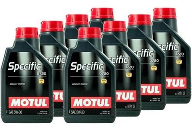 Motul Specific 0720 5W-30 8x1 Liter