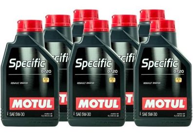 Motul Specific 0720 5W-30 7x1 Liter