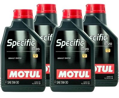 Motul Specific 0720 5W-30 4x1 Liter