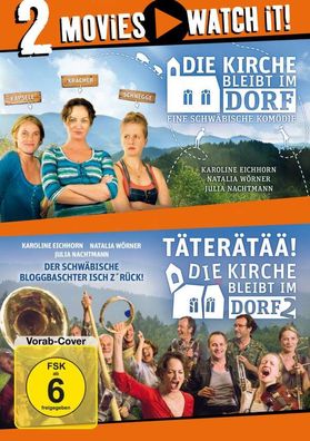 Die Kirche bleibt im Dorf 1 & 2: - Universum Film UFA 88985381329 - (DVD Video