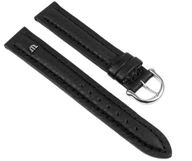 Maurice Lacroix Tiago Ersatzband Leder Band Wasserfest schwarz 19mm