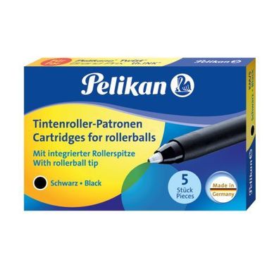 Pelikan Tintenroller-Patronen KM/5 schwarz