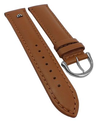 Maurice Lacroix Galant | Uhrenarmband 20mm Leder braun bombiert 19977S