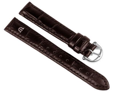 Maurice Lacroix XL| Band 15mm Kalbsleder-Krokooptik d. braun 21525S