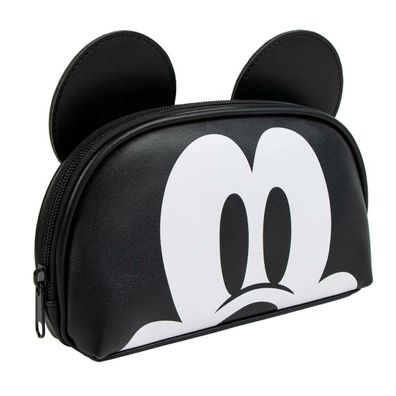 Reise-Toilettentasche Mickey Mouse Schwarz 100 % Polyurethan 23 x 10,5 x 5,5 cm Defau