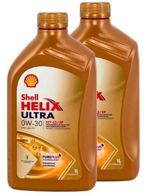 Shell Helix Ultra ECT C3 SP 0W-30 2x1 Liter