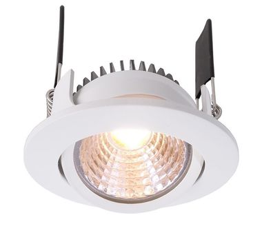 Deko Light COB 68 350mA 2700K rund flach Einbaustrahler LED weiß 490lm 2700K >90 Ra 4