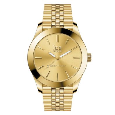 Ice-Watch Damenuhr ICE Steel Solar S Goldfarben 023791