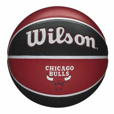 Basketball Wilson NBA Team Tribute Chicago Bulls Rot Einheitsgröße 7 Default Title