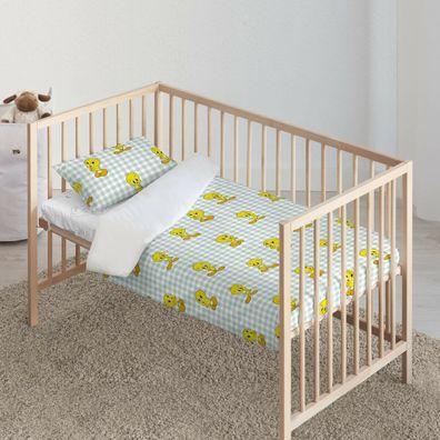 Bettbezug für Babybett Piolín Vichy 115 x 145 cm Default Title