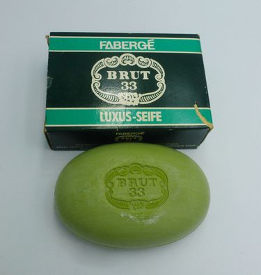 Vintage Fabergé BRUT 33 - Luxus Seife 125 g