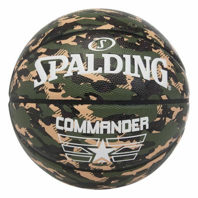 Basketball Spalding Commander Camo grün Olive 7 Synthetisch (Größe 7) Default Title