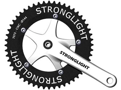 Stronglight Kettenradgarnitur "Track 2000", SB-verpackt, 4-kant, Singlespeed,