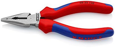 KNIPEX Kombizange, Spitze Ausführung, zum Arbeiten in schwer zug