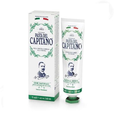 Pasta del Capitano Premium Edition 1905 Kräuter Zahnpasta 75 ml