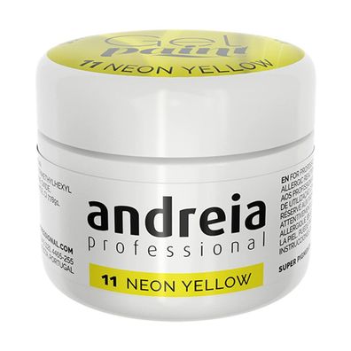 Gel-Nagellack Andreia Gel Paint 4 ml Gelb Neon Default Title