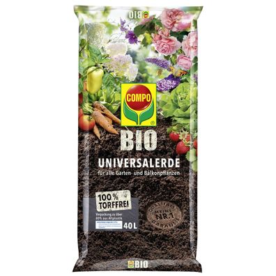 COMPO BIO Universal-Erde torffrei - 40 Liter