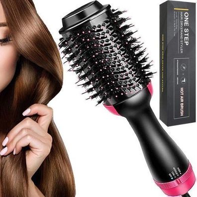 Warmluftbürste Föhnbürste Haartrockner 1000W Stylingbürste Hair Styler Dryer Volumize