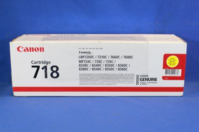 Canon 718 Y Toner Yellow 2659B014 -B