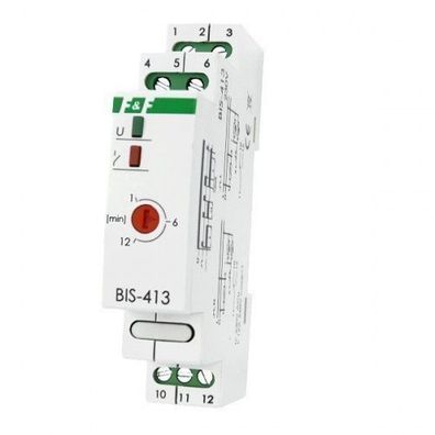 Lichsteurung Bistabile Relais mit Zeitschalter (Timer) F&F BIS-413 230V 4079